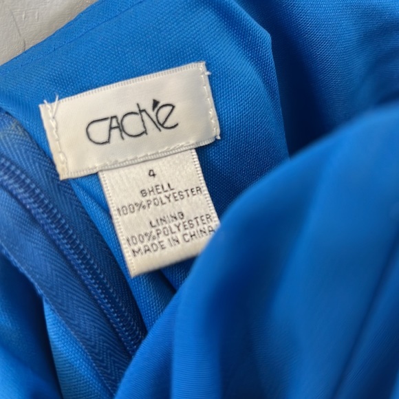 Blue Cache High-Low Dress - 4 - Picture 6 of 6